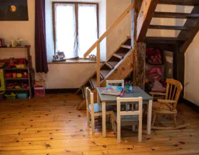 espace de jeux enfants au gîte de la retorderie