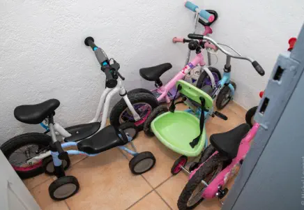 vélos enfants au gîte de la retorderie