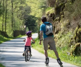 la voie verte, piste cyclable vosges